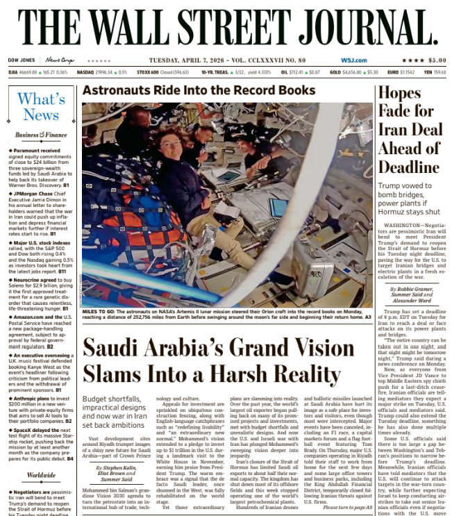 Hopes Fade for Iran Deal Ahead of Deadline | The Wall Street Journal ...