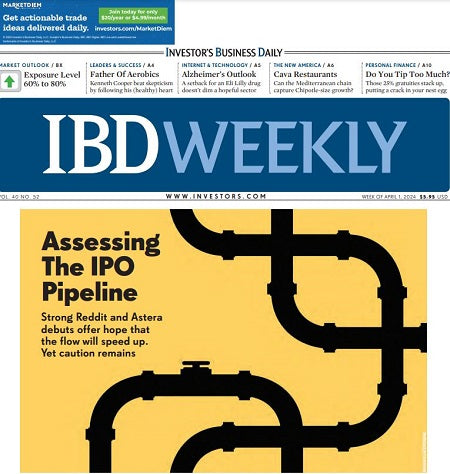Assessing The IPO Pipeline | IBD Weekly, April 01, 2024