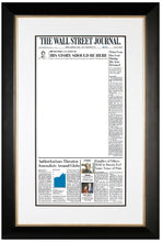 Load image into Gallery viewer, His Story Should Be Here | The Wall Street Journal, Framed Reprint, March 29, 2024