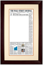 Load image into Gallery viewer, His Story Should Be Here | The Wall Street Journal, Framed Reprint, March 29, 2024
