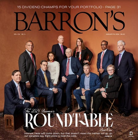 The 2024 Barron's Roundtable Part One | Barron's, January 15, 2024
