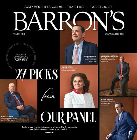 The 2024 Barron's Roundtable Part Two | Barron's, January 22, 2024