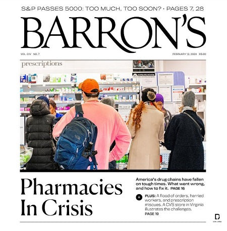 Pharmacies In Crisis | Barron's, February 12, 2024