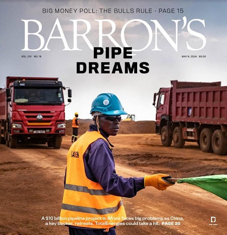 PIPE DREAMS | Barron's, May 06, 2024