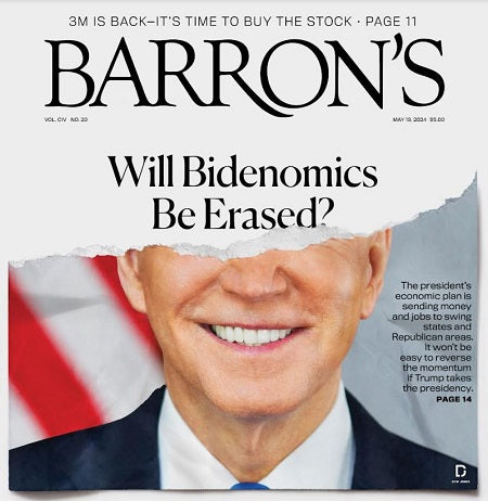 Will Bidenomics  Be Erased? | Barron's, May 13, 2024