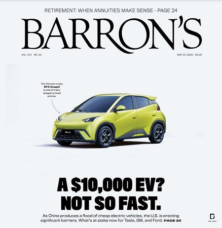 A $10,000 EV? NOT SO FAST. | Barron's, May 27, 2024