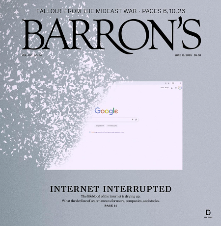 INTERNET INTERRUPTED | Barron's, June 16, 2025