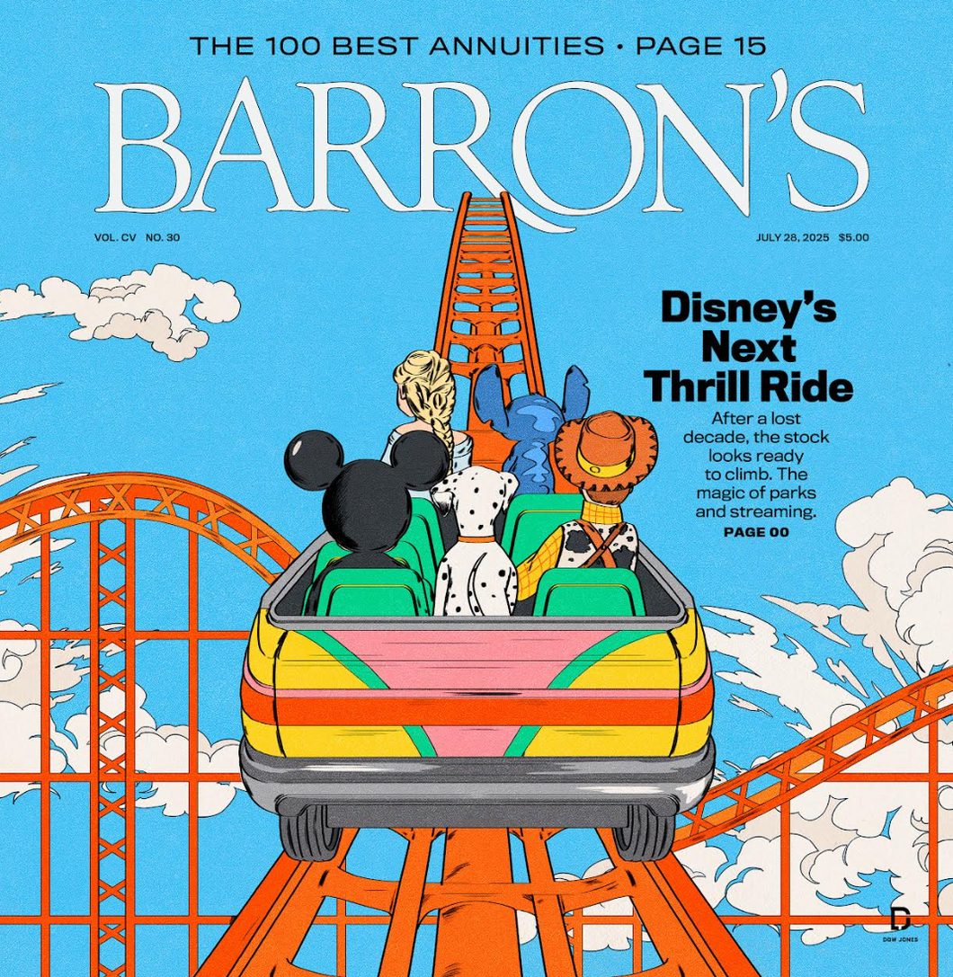 Disney’s Next Thrill Ride | Barron's, July 28, 2025