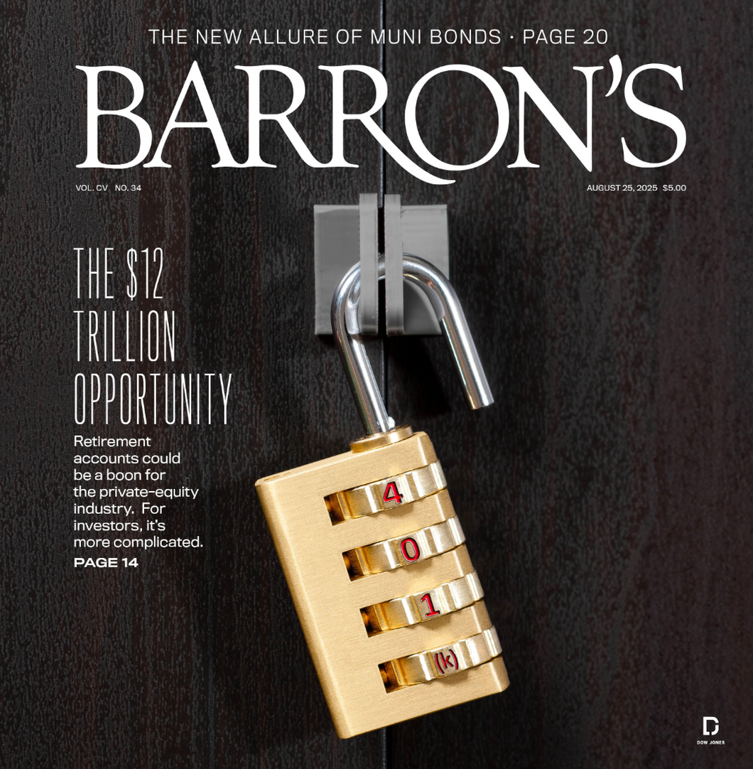 The $12 Trillion Opportunity | Barron's, August 25, 2025