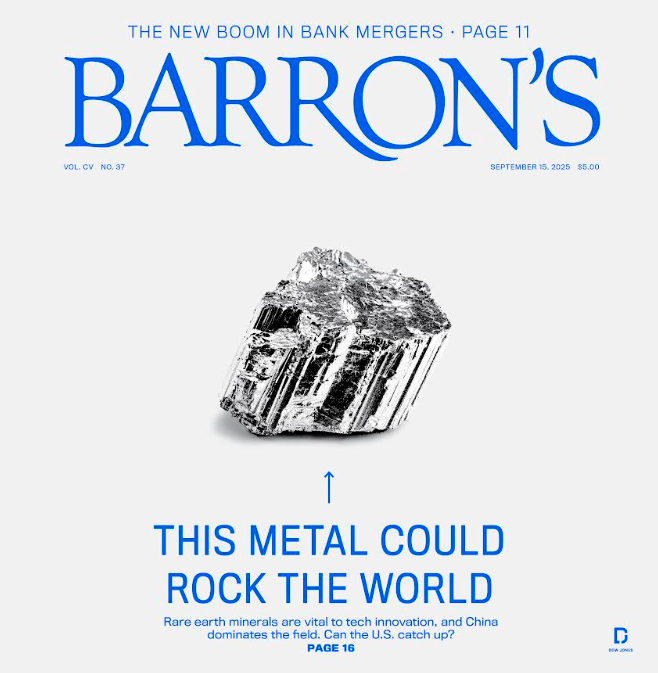 THIS METAL COULD ROCK THE WORLD | Barron's, September 15, 2025