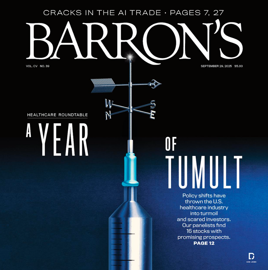 A Year of Tumult | Barron's, September 29, 2025