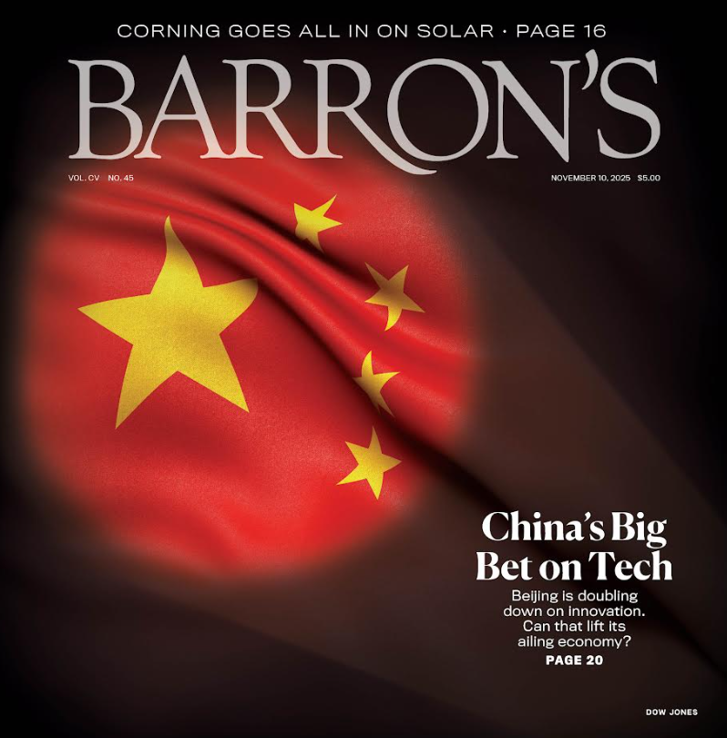China’s Big Bet on Tech | Barron's, November 10, 2025