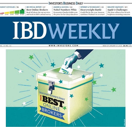 2025 Best Online Brokers | IBD Weekly, January 27, 2025