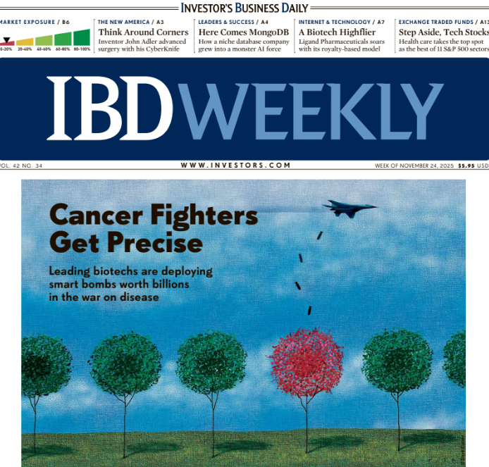Cancer Fighters Get Precise | IBD Weekly, November 24, 2025