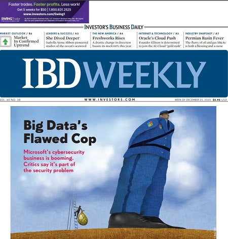 Big Data’s Flawed Cop | IBD Weekly, December 25, 2023
