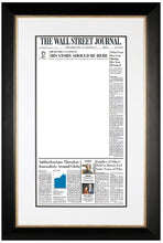 Load image into Gallery viewer, His Story Should Be Here | The Wall Street Journal, Framed Reprint, March 29, 2024
