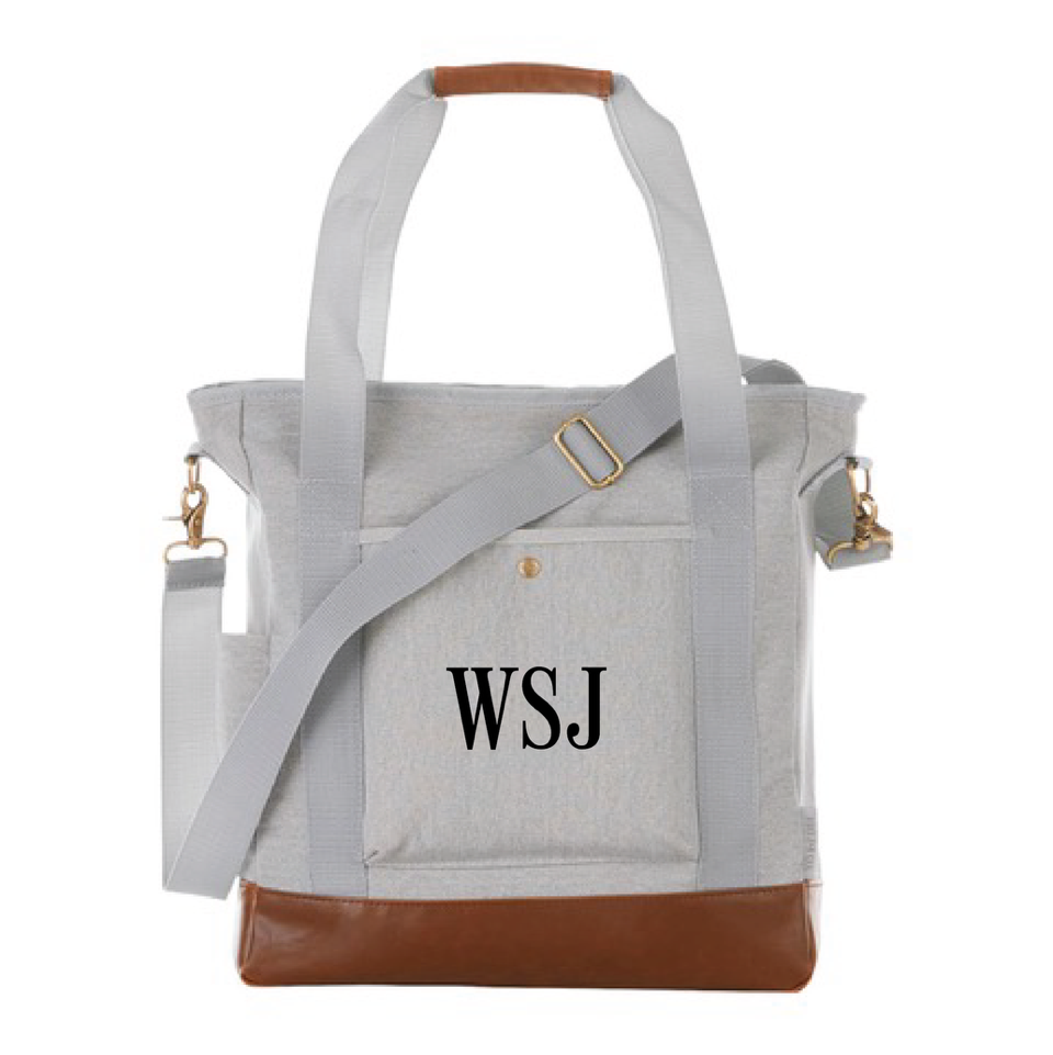 WSJ 16 oz. Cotton Canvas Commuter Tote