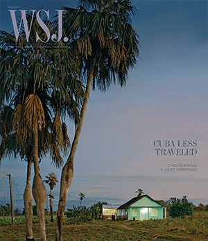 Cuba Travel May 2017 WSJ. Magazine cover