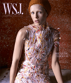 Style Tech and Beyond October 2017 WSJ. Magazine cover