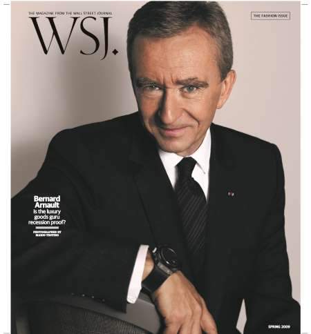 Bernard Arnault | WSJ. Magazine, Spring 2009