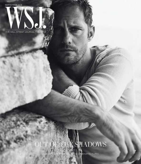 Alexander Skarsgård | WSJ. Magazine cover September (II) 2018