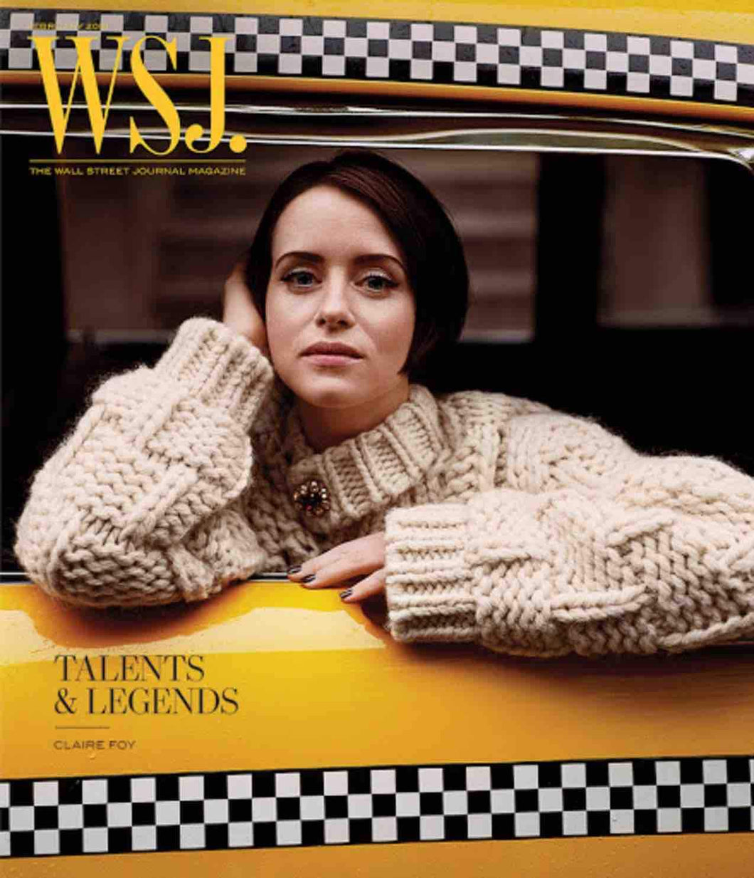Claire Foy | WSJ. Magazine, cover February 2019