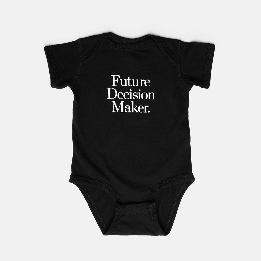 'Future Decision Maker' Baby Bodysuit