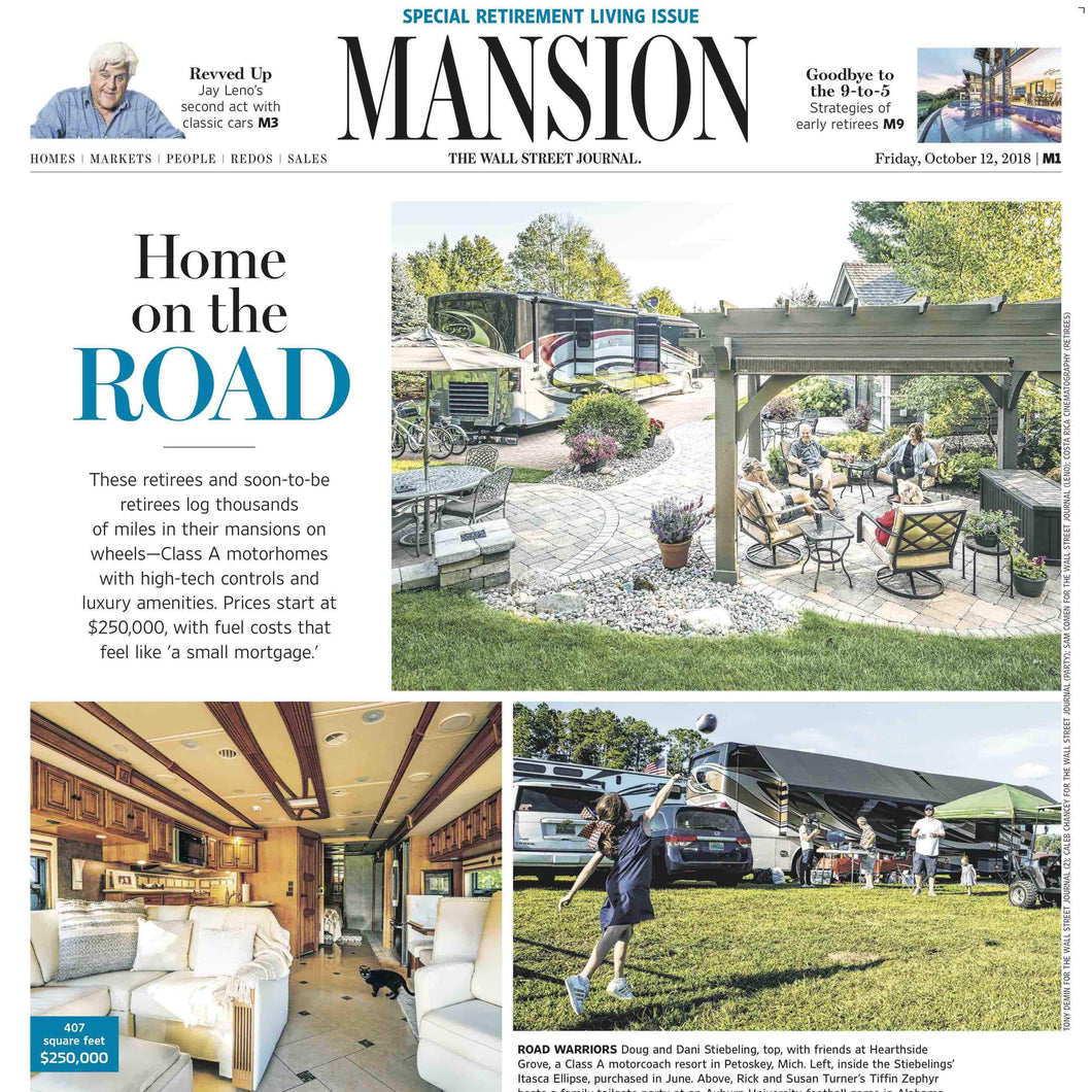 Retirement Living | Mansion Special Report cover Oct 12, 2018