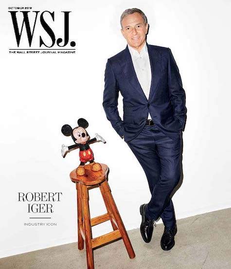 Robert Iger | WSJ. Magazine, October 2019