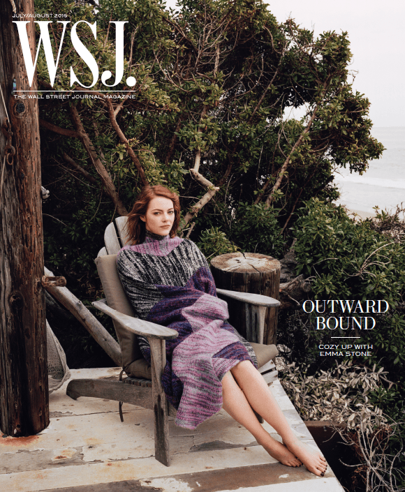 Emma Stone | WSJ. Magazine cover July / August 2015