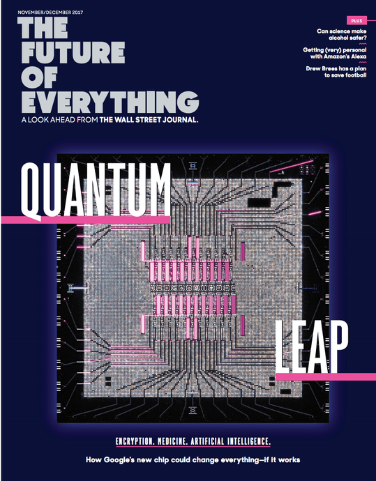 Quantum Computing The Future of Everything - November 2017 cover
