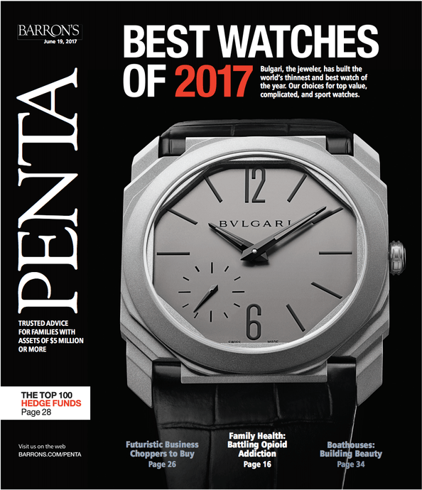 Best Watches of 2017 Penta June 2017 magazine cover