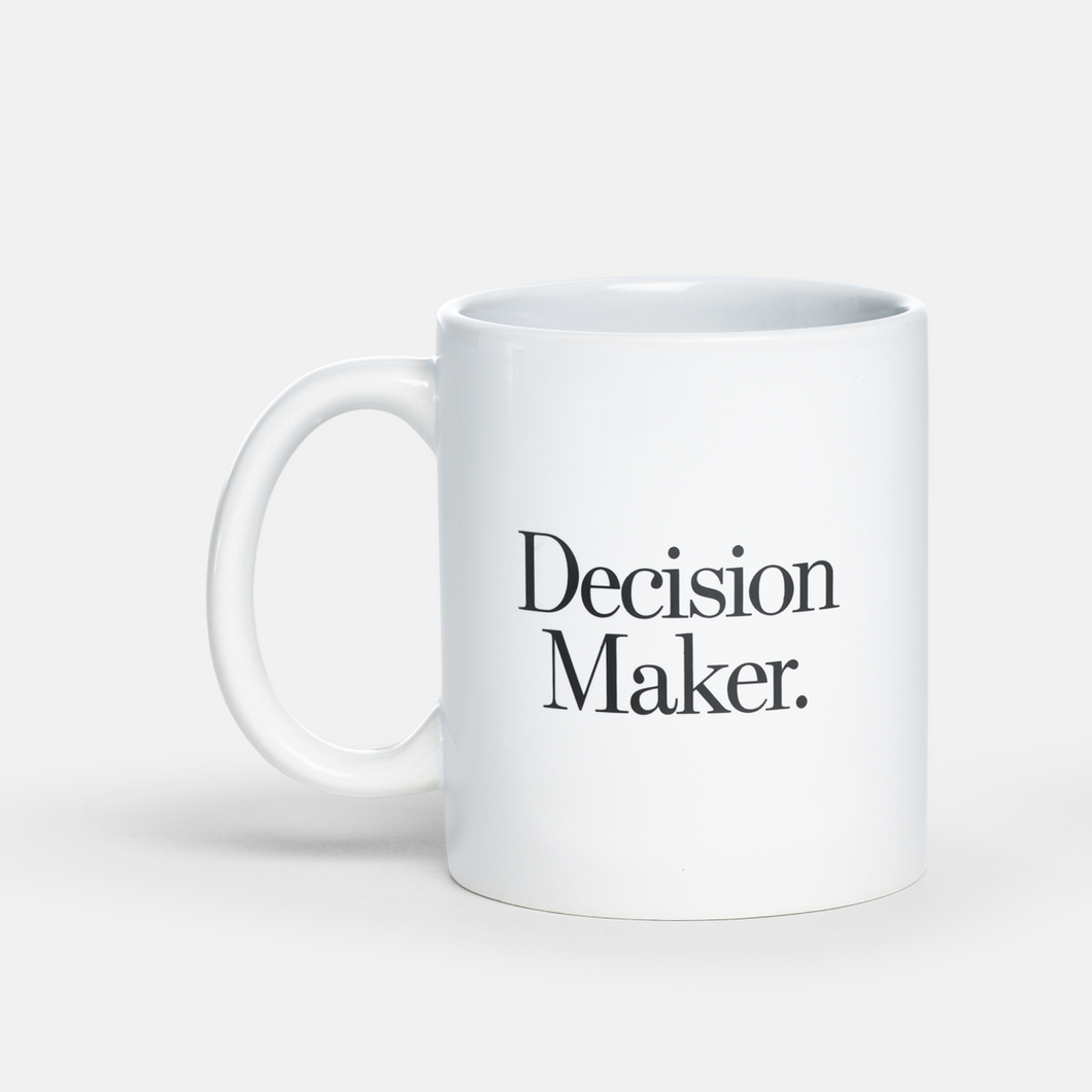 WSJ Decision Maker Mug