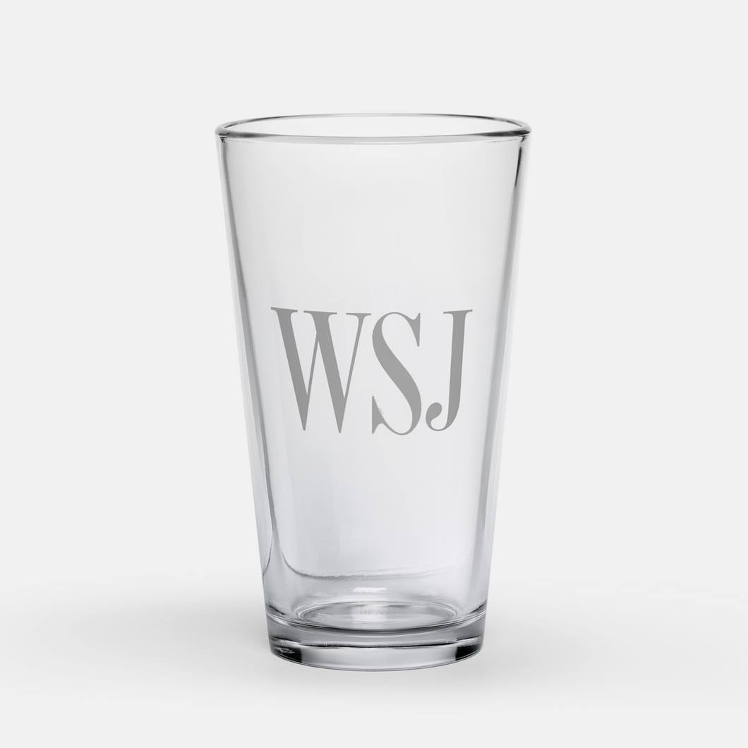 WSJ Pint Glass